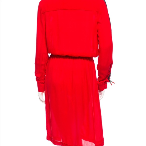 red silk ALC dress - Picture 3 of 3